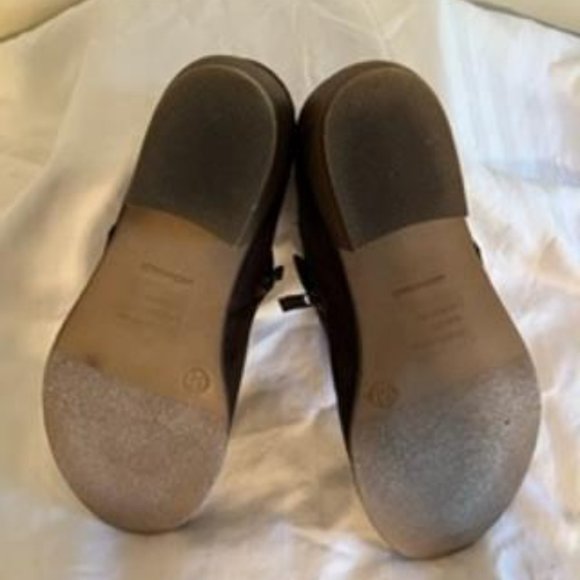 Charcoal gray suede booties 6.5M - Picture 4 of 5